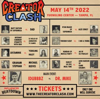 Ryan Magee vs. Alex Ernst, Creator Clash 1